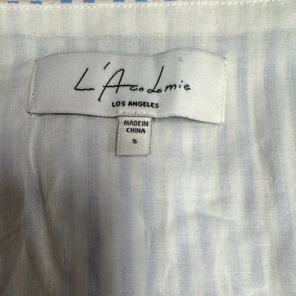 NWOT REVOLVE L’ACADEMIE The Catalina Top Sky Stripe S - Picture 9 of 9